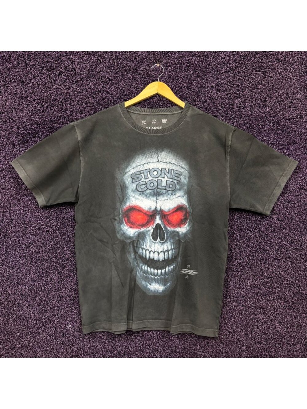 The Weeknd x WWE Stone Cold Steve Austin Wrestlemania Superstore T-Shirt Size XL